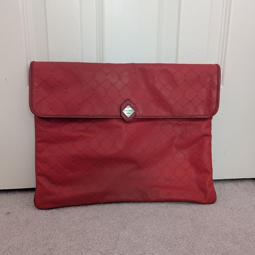Nina Ricci Red Vintage Laptop Case